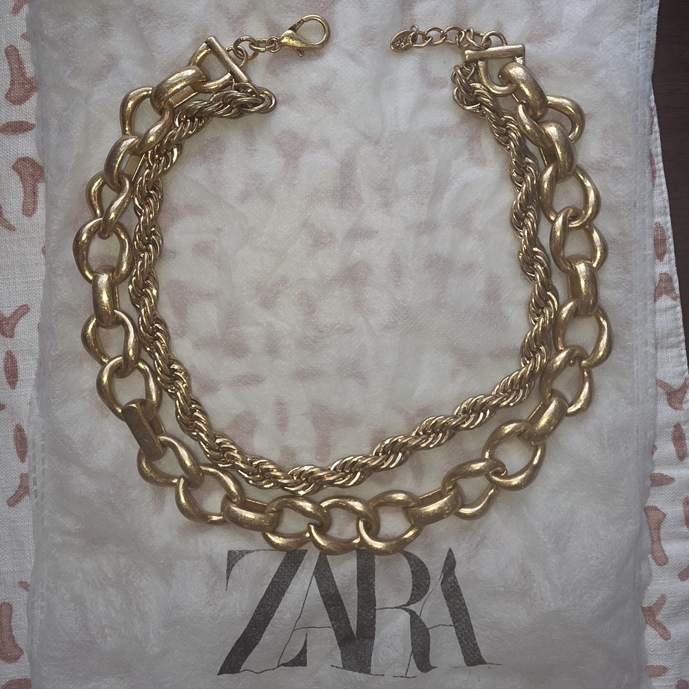 Zara Gold Chain Necklace